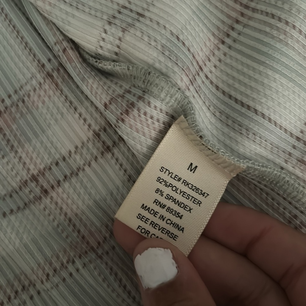 plaid button up - Picture 2 of 2